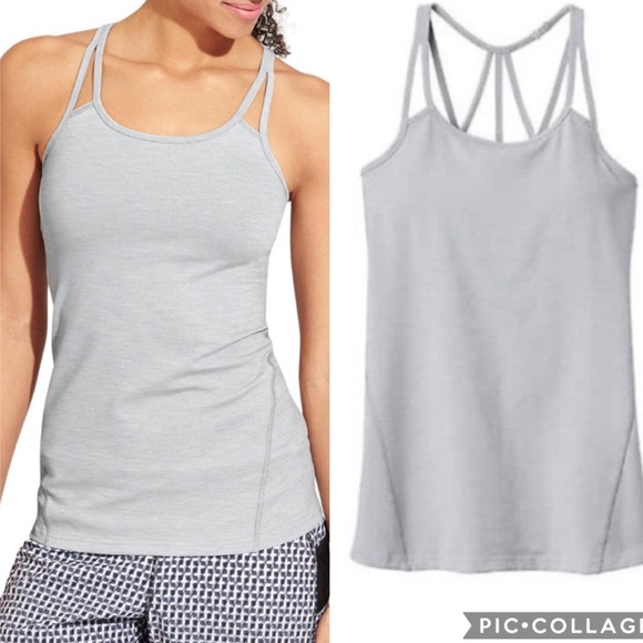 Athleta Tops - Athleta Empowerment 2 Strappy Shelf Bra Tank M